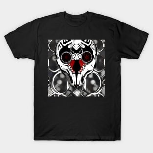 Steampunk skull abstract T-Shirt